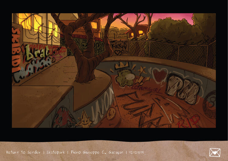 Skate Park Background